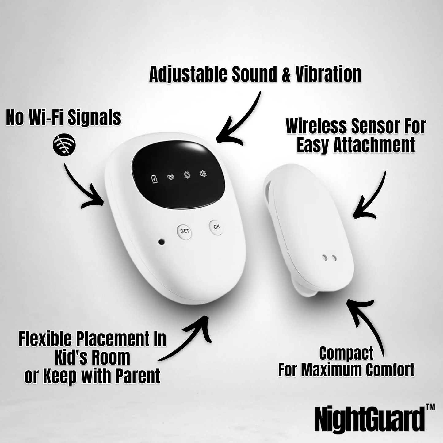 Night Guard - Wireless Bedwetting Alarm